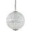 Ideal Lux Luxor SP8 116228 lampada a sospensione cromo e cristallo
