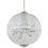 Ideal Lux Luxor SP12 116235 lampada a sospensione cristallo e cromo