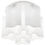 Ideal Lux Compo PL6 125503 plafoniera bianco