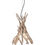 Ideal Lux Driftwood SP1 129600 lampada a sospensione legno