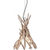 Ideal Lux Driftwood SP1 129600 lampada a sospensione legno