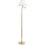 Ideal Lux Lampada da terra 60w e27 beverly pt1 ottone satinato x