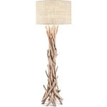 Ideal Lux Driftwood PT1 148939 lampada terra legno
