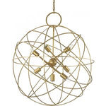 Ideal Lux Konse SP7 156033 lampada a sospensione oro
