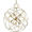 Ideal Lux Konse SP7 156033 lampada a sospensione oro