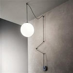 Ideal Lux Boa lampada a sospensione Nero