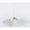 Emporium Bellatrix Maxi lampada a sospensione bianco perla