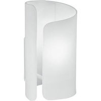 Fan Europe Lume vetro bianco lampada da tavolo moderna e27 imagine-l