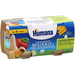 Humana Omogeneizzato mela e banana 2x100g