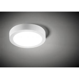 PLAFONIERA LED TONDA BIANCA 4000K 24W 90 LED 1667 lumen Ø 300 mm ALTEZZA 38  mm