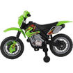 8056644004142 Homcom Moto Elettrica Da Cross Con Rotelle Verde