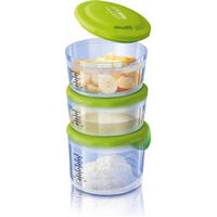 Chicco Vasetti Portapappa Easy Meal 6m+ 3pz