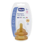 Chicco Tettarella Benessere caucciù 2m+ flusso regolabile
