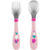 Chicco Set posate acciaio inox 18m+ Rosa