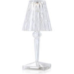 Kartell Battery lampada da tavolo Trasparente