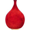 In-Es.Artdesign Luce Liquida 2/3 lampada da tavolo in nebulite rosso