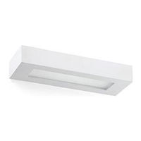 Faro Barcellona Olaf 63278 applique gesso bianco