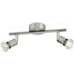 Philips Limbali 50302/17/E7 faretto 2 luci metallo