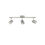 Philips Meranti 50313/17/E7 faretto 3 luci cromo