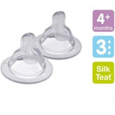 MAM Tettarella 4m+ silicone 3fori 2pz