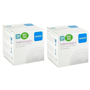 MAM Coppette assorbilatte 2x30 pezzi