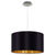 Eglo Maserlo 31599 lampadario tessuto nero