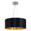 Eglo Maserlo 31605 lampadario tessuto nero