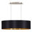 Eglo Maserlo 31611 lampadario tessuto nero