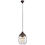 Eglo Bampton 49219 lampadario metallo marrone