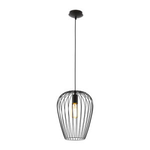 Eglo Newtown 49472 lampadario metallo nero