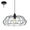 Eglo Carlton 2 49487 lampadario metallo nero