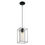 Eglo Loncino 49495 lampada a sospensione metallo nero