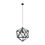 Eglo Embleton 49762 lampadario nero