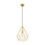 Eglo Carlton 49933 lampadario metallo oro