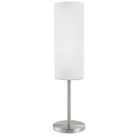 Eglo Troy 85981 lampada da tavolo metallo e vetro
