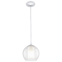 Eglo Bolsano 92761 lampadario vetro