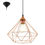 Eglo Tarbes 94194 lampadario metallo rame