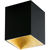 Eglo Polasso plafoniera quadrata LED Nero/Oro