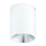 Eglo Polasso plafoniera rotonda LED Bianco/Argento