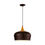 Eglo Obregon 95385 lampadario marrone