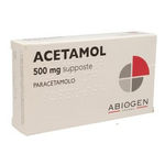 Abiogen Pharma Acetamol 500mg 10 supposte