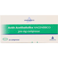 Angelini Acido acetilsalicilico 500mg 20 compresse
