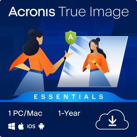 Acronis True Image Essentials 2026 1 dispositivo