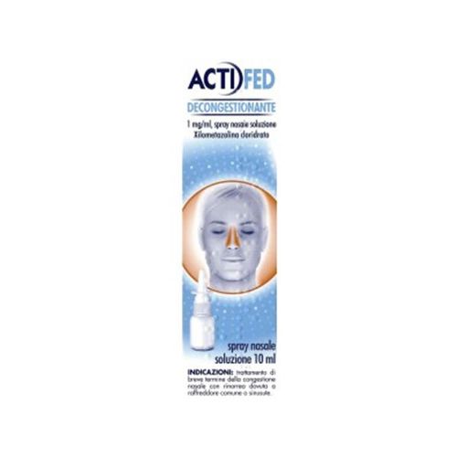 Johnson & Johnson Actifed Decongestionante spray nasale 10ml