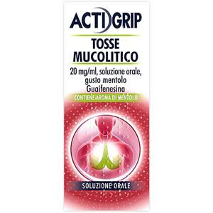 Johnson & Johnson Actigrip tosse mucolitico flacone 150ml