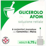 Aeffe Farmaceutici Glicerolo Afom adulti 6 contenitori monodose