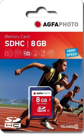 AgfaPhoto SDHC 8 GB Class 10