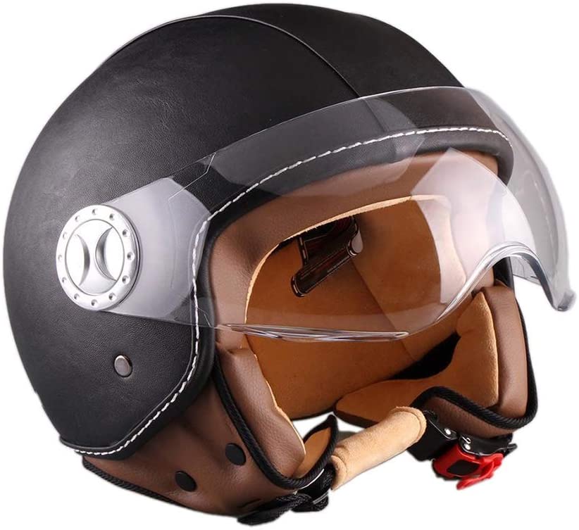 CASCO DEMI-JET MOD.101 V/ELIC.RIDE 75 BIANCO S