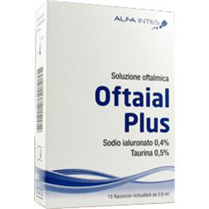 Alfa Intes Oftaial Plus Soluzione Oftalmica 15 flaconcini