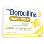 Alfasigma Neoborocillina Propolmiele+ 16 Pastiglie miele limone